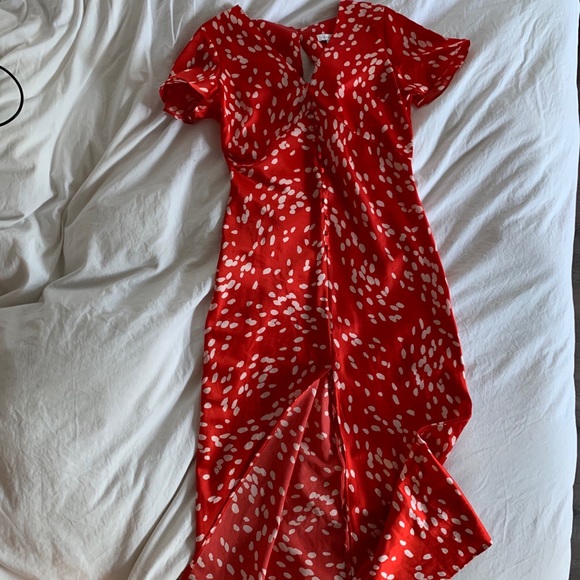 Top Shop red and white dress - Picture 5 of 6